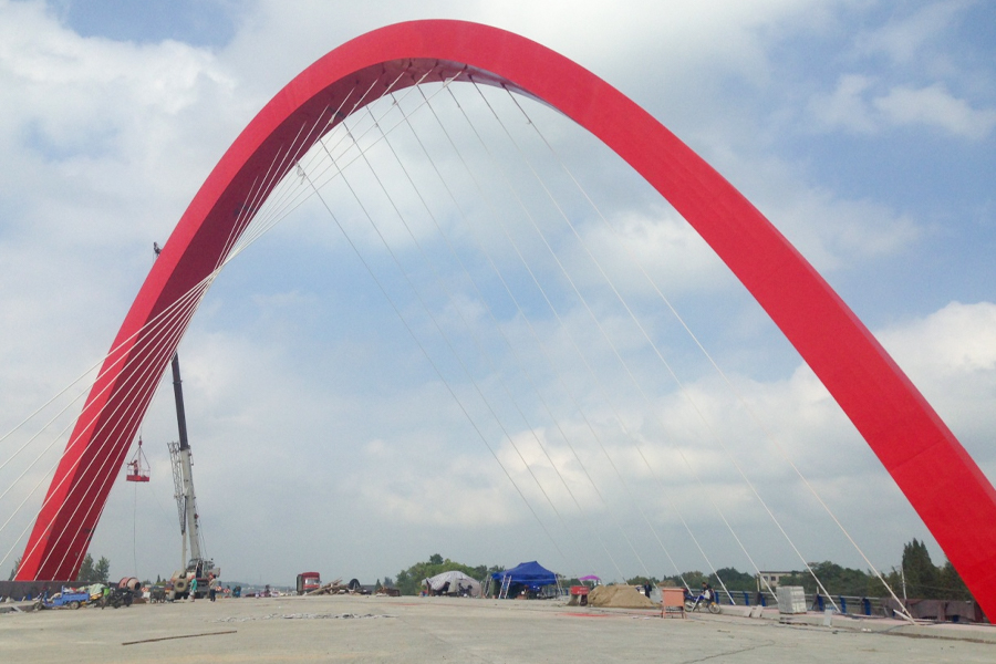 Pristupni most prijelaznog kanala - EPC projekt elektrane Bangladeš 337MW/305MW (neto)